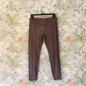 Dusty pink athleta leggings